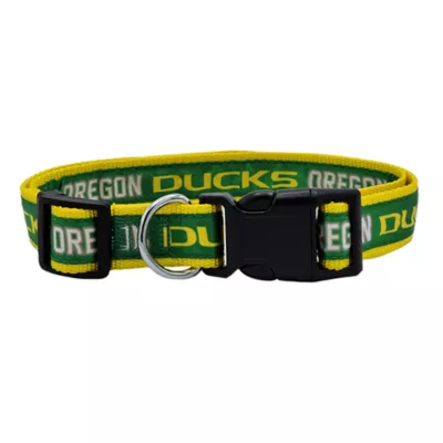 Product Pets First NCAA Oregon Satin Dog Collar