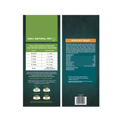 Product Only Natural Pets RawBlends Adult Dog Food - Grain Free, With Freeze Dried Bites, Poultry Feast