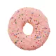 Product Wiggles & Wags Pink Donut Decorated Cookie Dog Treat 1.73 oz