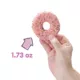 Product Wiggles & Wags Pink Donut Decorated Cookie Dog Treat 1.73 oz