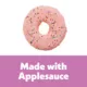 Product Wiggles & Wags Pink Donut Decorated Cookie Dog Treat 1.73 oz