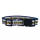Product Pets First NCAA West Virginia Satin Dog Collar