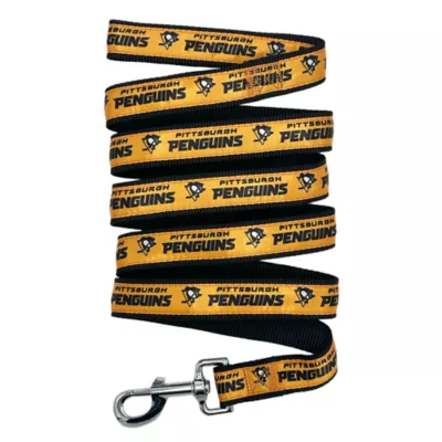 Product Pets First NHL Pittsburgh Penguins Satin Dog Leash
