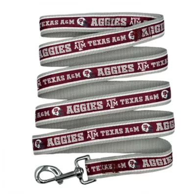 Product Pets First NCAA Texas A & M Satin Dog Leash