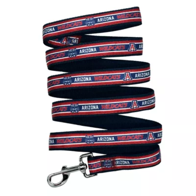 Product Pets First NCAA University of Arizona Satin Dog Leash