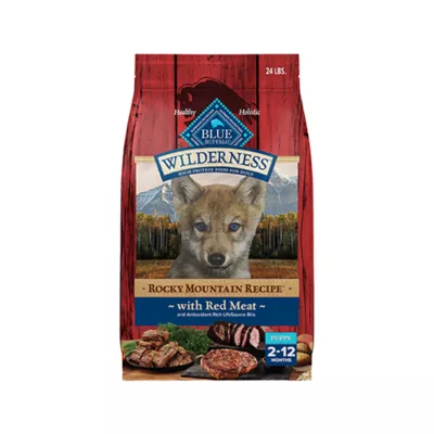 Product Blue Buffalo Wilderness Rocky Mountain Recipe Puppy Dry Dog Food - Red Meat