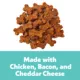 Product Wiggles & Wags Chewy Bones Bacon and Cheese 6 OZ