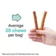 Product Wiggles & Wags Bacon & Cheese Meaty Sticks Dog Treats 6 OZ