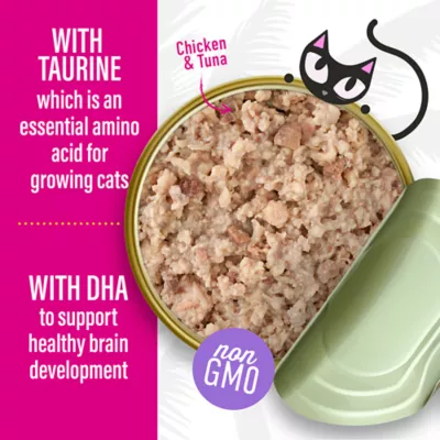 Product Tiki Cat Baby Kitten Food Favorites Grain Free, High Protein, 24 Ct Variety Pack