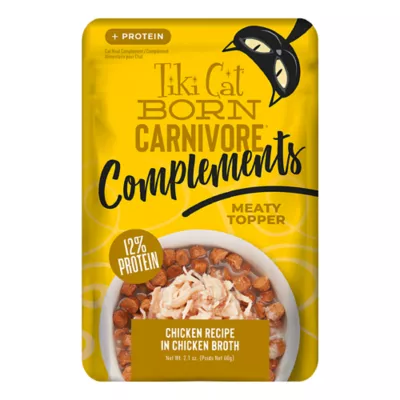 Product Tiki Cat® Born Carnivore Complements Cat Food Topper - Grain Free, 2.1 OZ