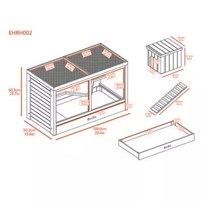 Product New Age Pet® Park Avenue Small Animal Hutch