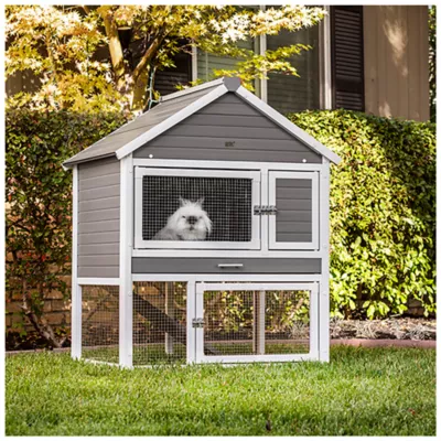 Product New Age Pet® Huntington Townhouse Rabbit Hutch