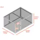 Product New Age Pet® Jumbo Fontana Chicken Pen