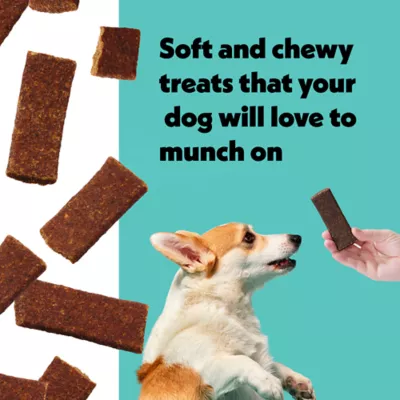 Product Wiggles & Wags Meaty Bars Dog Treats 16 OZ