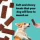 Product Wiggles & Wags Meaty Bars Dog Treats 16 OZ