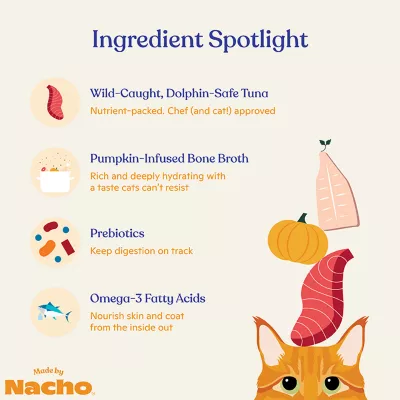 Product Made by Nacho Chef's Selects - Flaked Adult Cat Food, 3 OZ