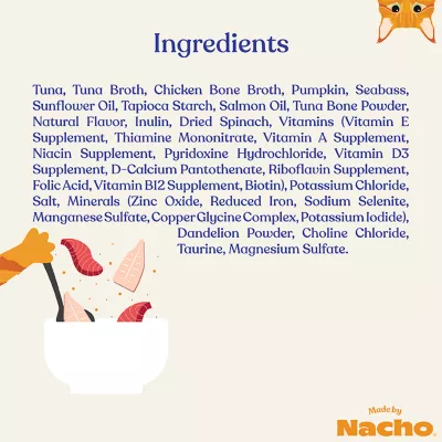 Product Made by Nacho Chef's Selects - Flaked Adult Cat Food, 3 OZ
