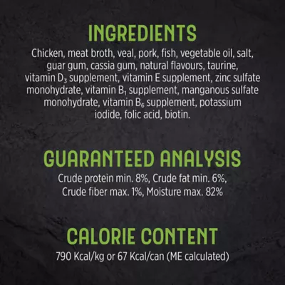 Product Nutrience Trattoria Gourmet Adult Cat Food - Veal