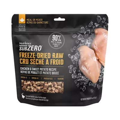 Product Nutrience SubZero Freeze Dried Raw Cat Food - Chicken & Sweet Potato