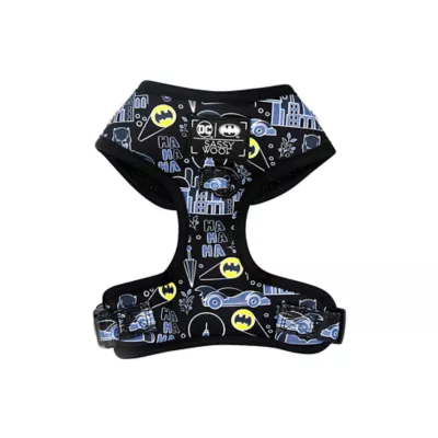 Product Sassy Woof Batman Dog Harness
