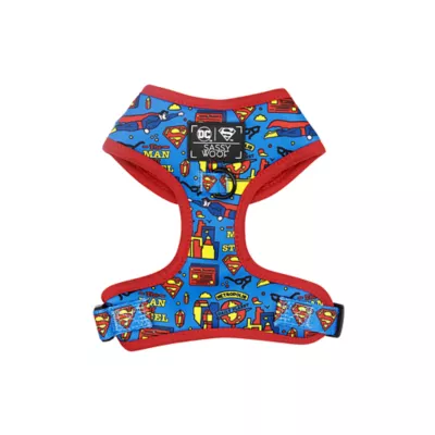 Product Sassy Woof Superman Dog Harness