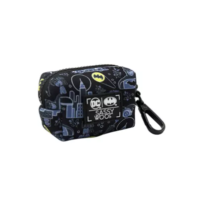 Product Sassy Woof Batman Waste Bag Holder