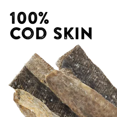 Product Dentley's Natural Chews Cod Skins 8 OZ