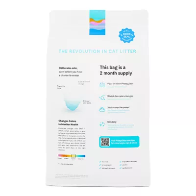 Product Pretty Litter Health Monitoring Multi-Cat Crystal Cat Litter - Unscented, Lightweight