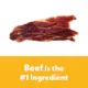Product Wiggles & Wags Beef Jerky Cuts Dog Treats 8 OZ