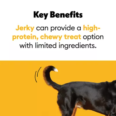 Product Wiggles & Wags Beef Jerky Cuts Dog Treats 8 OZ