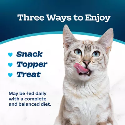Product Blue Buffalo Tastefuls Purees Adult Cat Food Topper - 12 Count Multipack, 36 OZ
