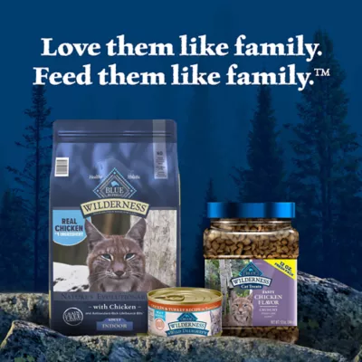 Product Blue Buffalo Wilderness - Cat Dry Food, Adult, Indoor, Chicken, 15 LB