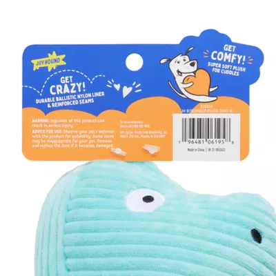 Product Joyhound® Biteshield Plush Dinosaur Squeaky Dog Toy