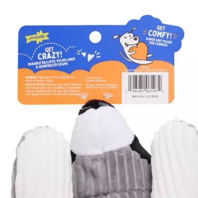 Product Joyhound® Biteshield Plush Raccoon Squeaky Dog Toy