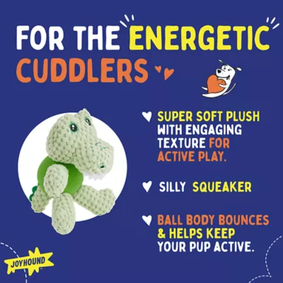 Product Joyhound® Belly Plush Gator Squeaky Dog Toy