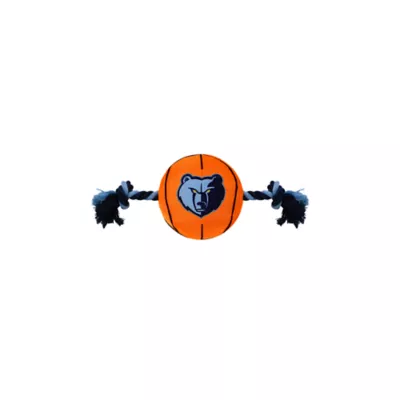 Product Pets First NBA Grizzlies Nylon Basketball Rope Dog Toy
