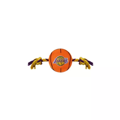 Product Pets First NBA LA Lakers Nylon Basketball Dog Toy