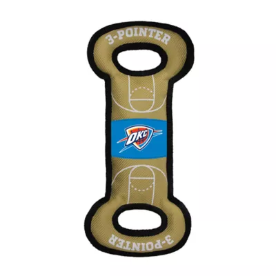 Product Pets First NBA OKC Thunder Nylon Court Dog Toy