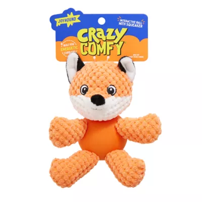 Product Joyhound® Belly Plush Fox Squeaky Dog Toy
