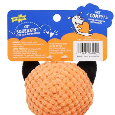 Product Joyhound® Belly Plush Fox Squeaky Dog Toy