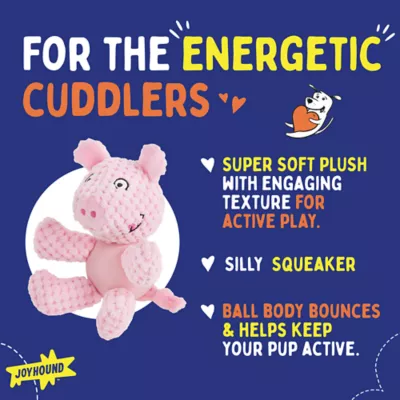 Product Joyhound® Belly Plush Pig Squeaky Dog Toy