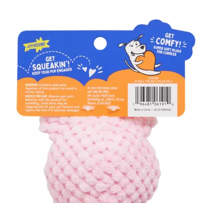 Product Joyhound® Belly Plush Pig Squeaky Dog Toy