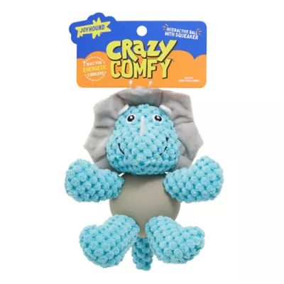 Product Joyhound® Belly Plush Triceratops Squeaky Dog Toy