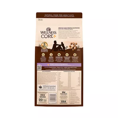 Product Wellness® CORE+ Healthy Weight Adult Cat Food - Grain Free, Chicken & Chicken Meal