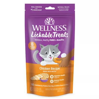 Product Wellness® Lickable Treats - Puree + Benefits, 6 Ct, 2.53 oz