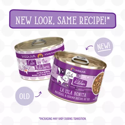 Product Weruva CITK The Coolsville Catch! Adult Wet Cat Food - Grain Free, 12 Ct, Variety Pack, 72 Oz