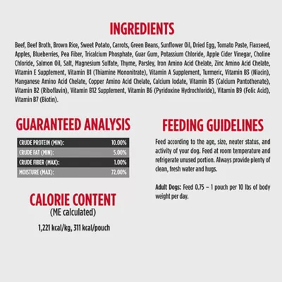 Product Nulo Gently Cooked Meals Adult Wet Dog Food - 9 Oz