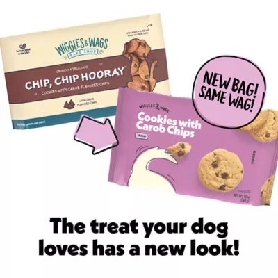 Product Wiggles & Wags Carob Chip Cookies Dog Treats 13 OZ