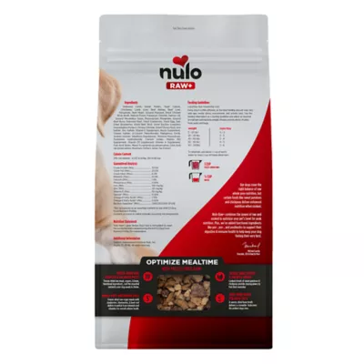 Product Nulo Raw+ Adult Dog Food - Freeze Dried, Grain Free, Lamb Recipe