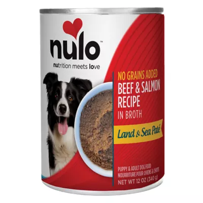 Product Nulo Land & Sea Pate All Life Stages Wet Dog Food - Grain Free, 12 OZ